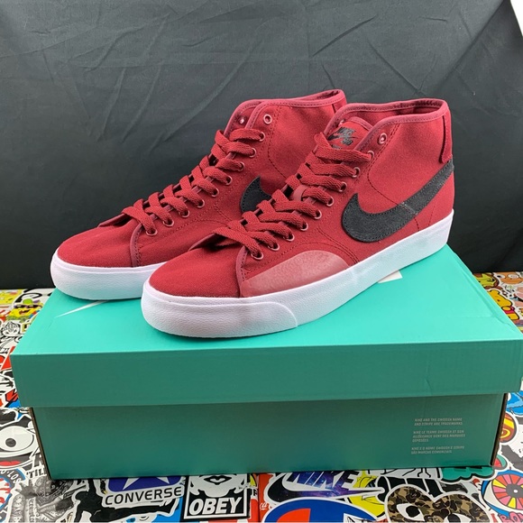 Nike Other - Nike SB Blazer Court Mid Red Mens Various Sizes